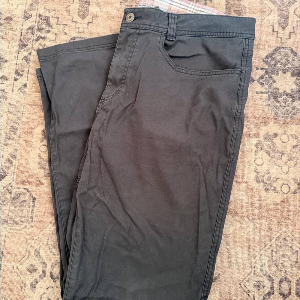 ExOfficio Black Casual Travel Pants